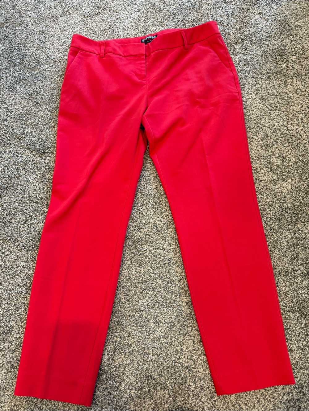 Express Coral Tailored Ankle  Pants
